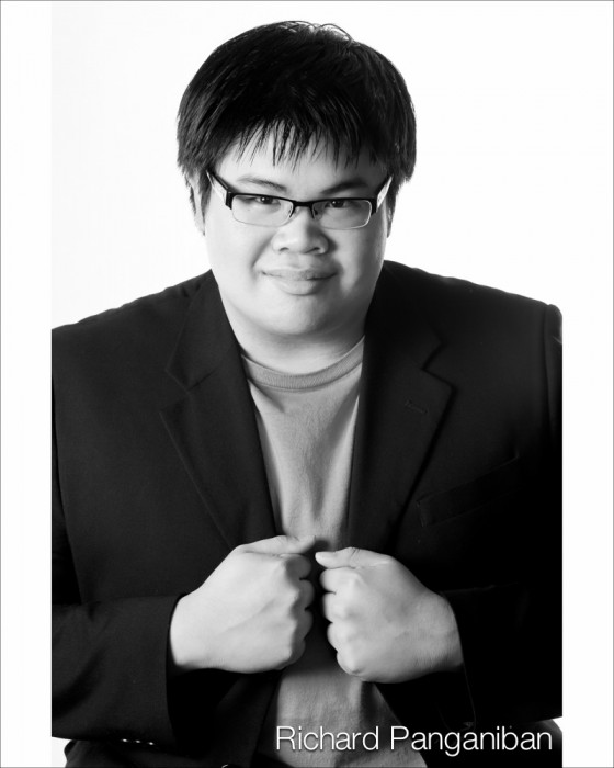 Richard Panganiban headshots, Dec 18 2012