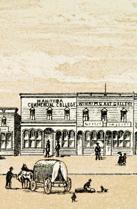 Main street, Winnipeg 1881, Feb 12 2013